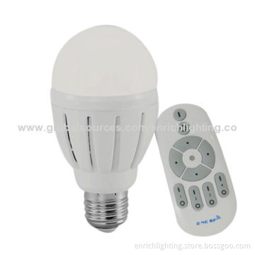 E27 6W LED Globe Bulb, Color Temperature and Brightness AdjustableNew